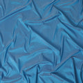 Sky blue Plain Premium pure raw silk fabric-D15864