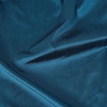 قماش حرير خام نقي ممتاز باللون الأزرق البترولي-D15865