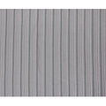 Grey Premium pure Swiss 100% cotton shirting fabric with white, black and baby pink print in stripe design-D16612