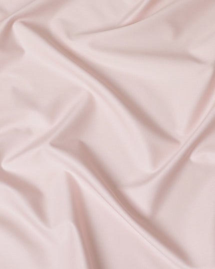Light pink Plain Premium pure Swiss 100% cotton shirting fabric in twill weave-D16622