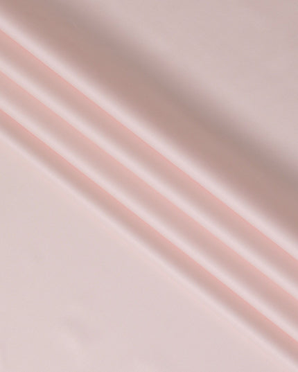 Light pink Plain Premium pure Swiss 100% cotton shirting fabric in twill weave-D16622
