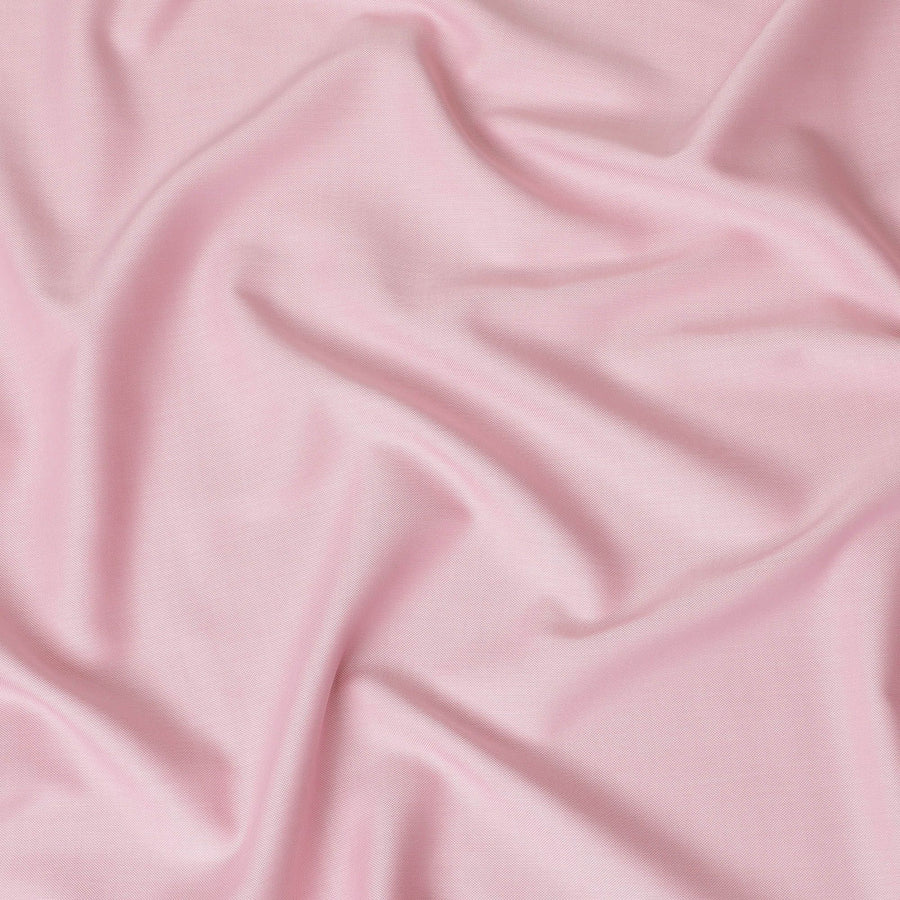 قماش القمصان القطني السويسري الخالص بنسبة 100% باللون الوردي الفاتح بتصميم ذاتي-D16625