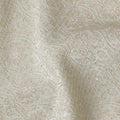 Laurel green Premium pure silk brocade fabric with gold embroidery having sequins in floral design-D17425
