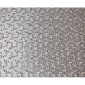 Light brown Premium pure French (Fransawi) silk chiffon fabric with grey viscose and black metallic lurex in floral design-D17438 Regal Fabrics