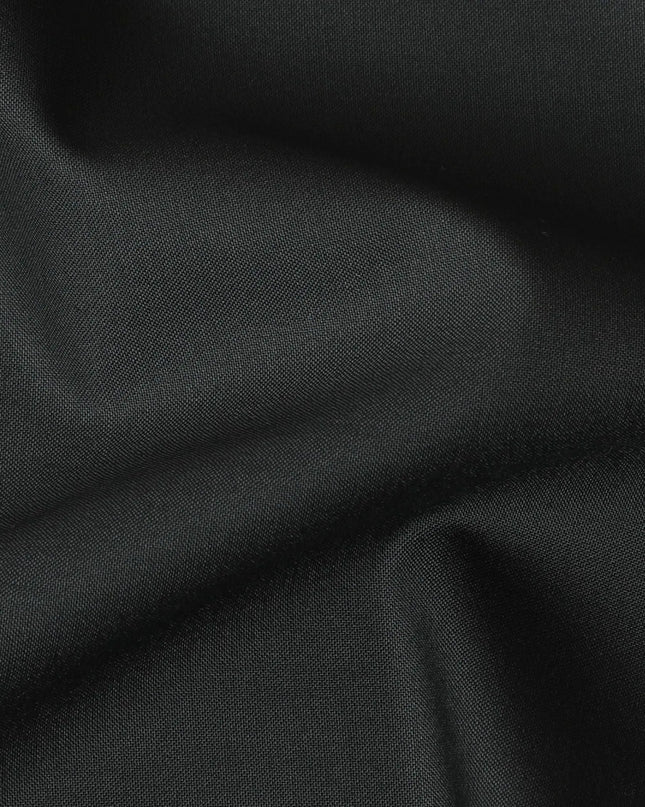 Elegant Super 180's Wool & Cashmere Suiting Fabric – 150cm, Bottle green-D17537 Regal Fabrics