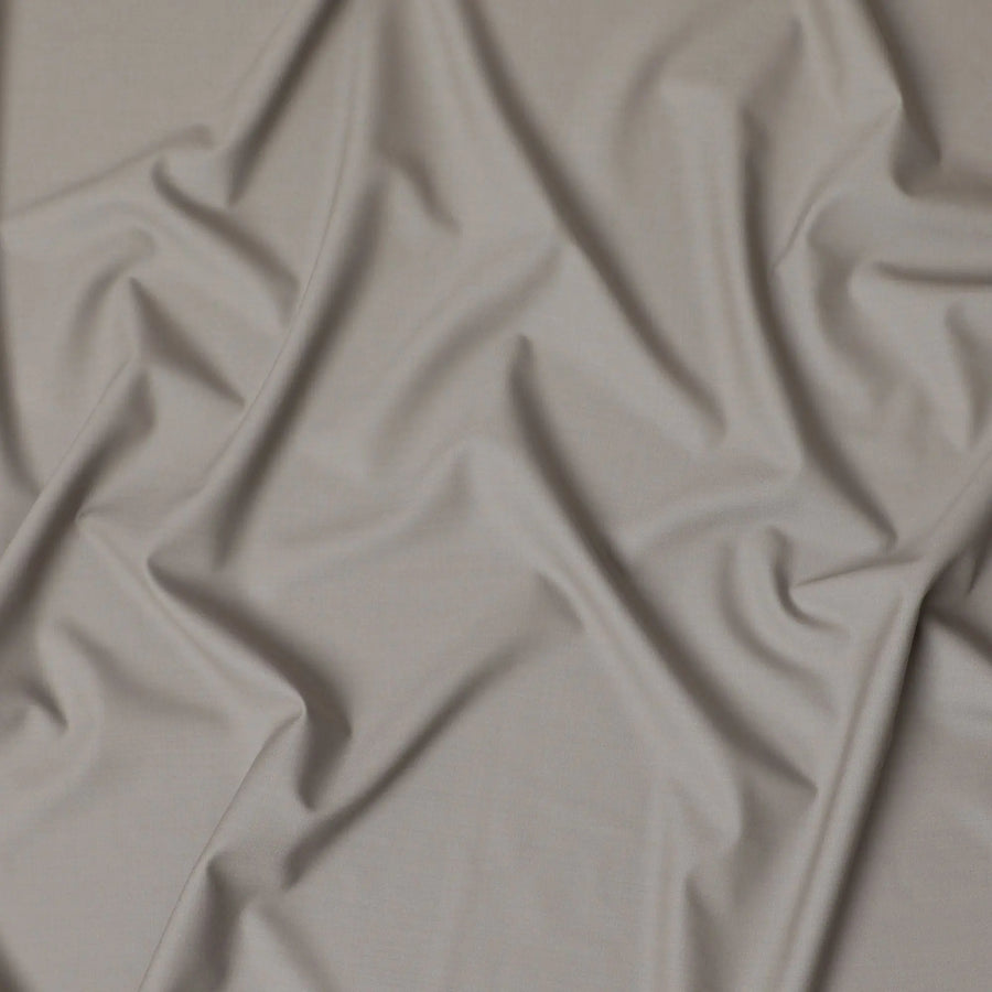 Refined Super 180's Wool & Cashmere Suiting Fabric – 150cm, Khaki beige-D17539 Regal Fabrics