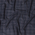 Italian Blended Wool Jacketing Fabric – 150cm, Textured Charcoal-D17541