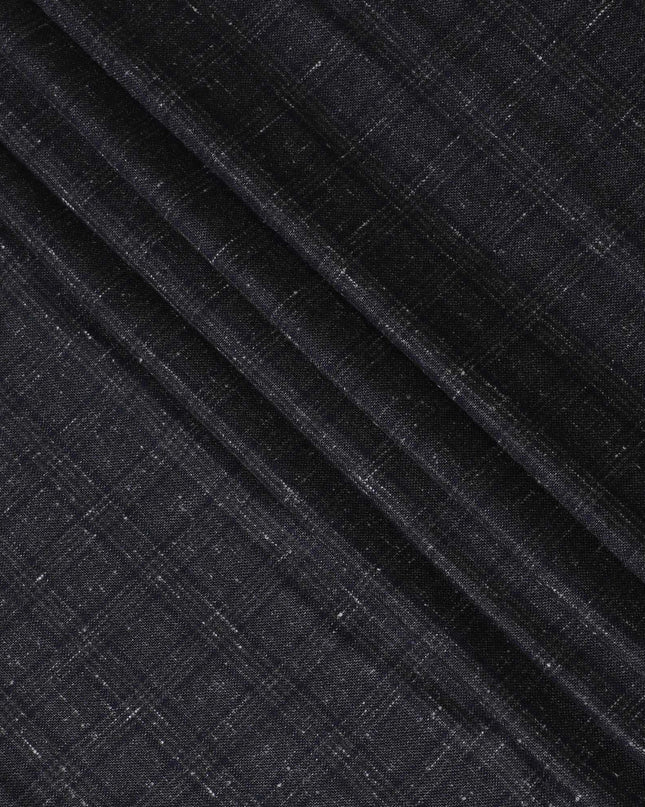Italian Blended Wool Jacketing Fabric – 150cm, Classic Navy-D17543