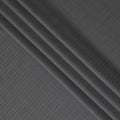 Sophisticated Grey Pinstripe Wool Fabric-D17550