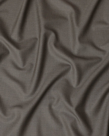 Light olive SuperFine Merino Wool Fabric: 150cm Luxury Suiting from the UK-D17552