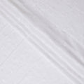 Ivory Elegance Embroidered Cotton Voile Fabric - 110cm Width-D17559