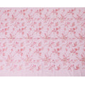 Rose Reverie Embroidered Cotton Voile Fabric - 110cm Width-D17563