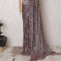 Dusty Rose Chantilly Lace with Lustrous Stone Embellishments, 110cm Width - 5.5m Luxury Fabric, Blouse Not Included-D17859 Regal Fabrics