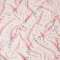 قماش ساتان مودال صناعي من Blush Cherry Blossom - طباعة دقيقة، 110 سم - شراء عبر الإنترنت-D17975