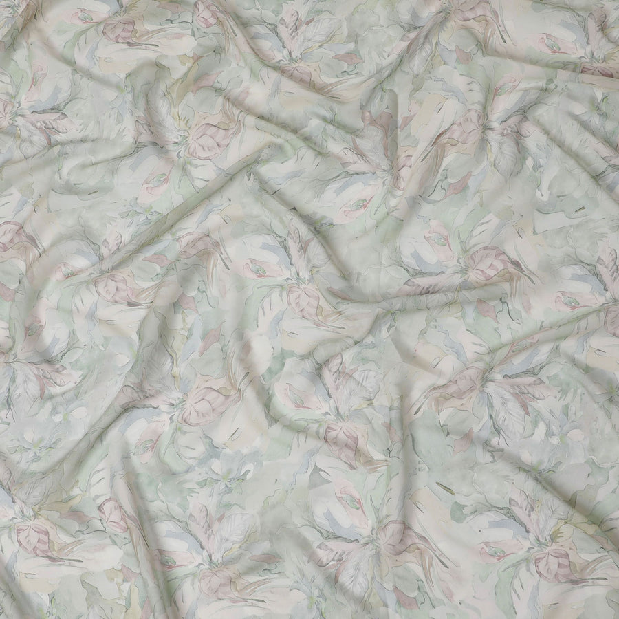 قماش كريب فيسكوز من باستيل بلوسوم - عرض 110 سم، ملمس ناعم، اشتري عبر الإنترنت-D18098