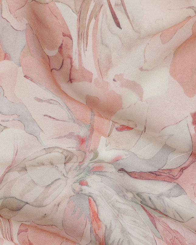 قماش كريب فيسكوز من Coral Elegance - عرض 110 سم، لمسة نهائية حريرية، تسوق عبر الإنترنت-D18103