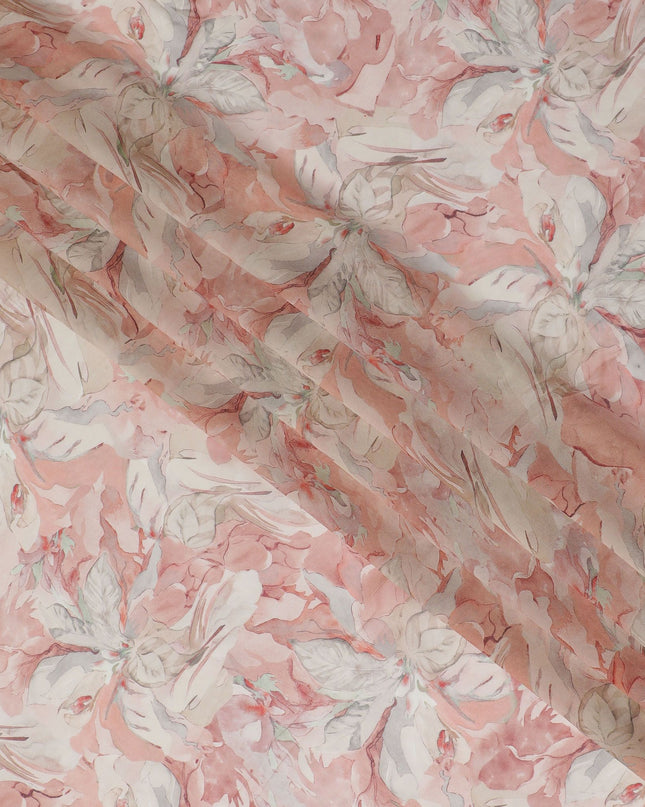 قماش كريب فيسكوز من Coral Elegance - عرض 110 سم، لمسة نهائية حريرية، تسوق عبر الإنترنت-D18103