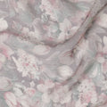 Vintage Rose Synthetic Chiffon Fabric, Floral Print, 110cm Wide - Purchase Online for Crafting & Apparel-D18119 Regal Fabrics