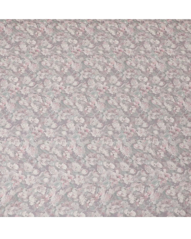 Vintage Rose Synthetic Chiffon Fabric, Floral Print, 110cm Wide - Purchase Online for Crafting & Apparel-D18119 Regal Fabrics