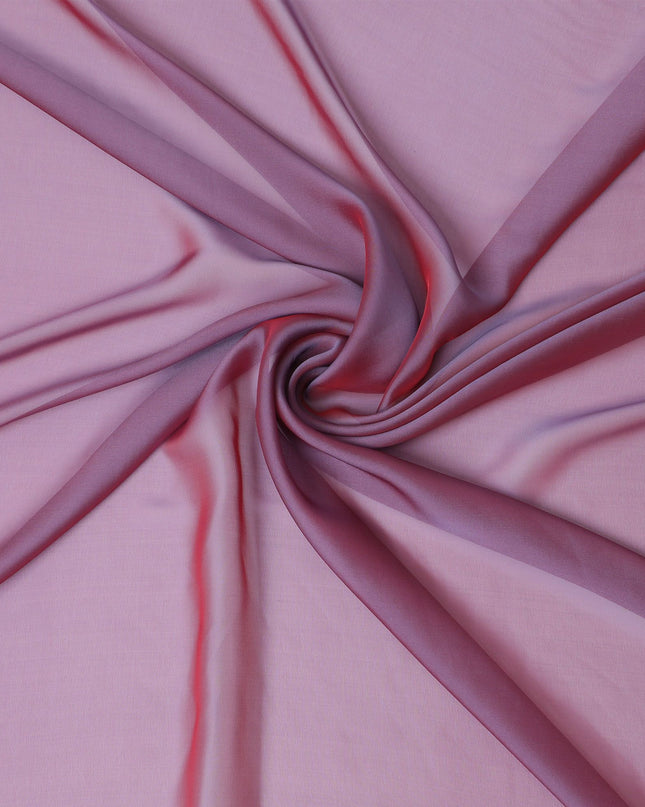 قماش شيفون حريري فاخر باللون الوردي الأرجواني - اشتري بالأمتار عبر الإنترنت، عرض 110 سم، ثنى ناعم، كوريا الجنوبية-D18141