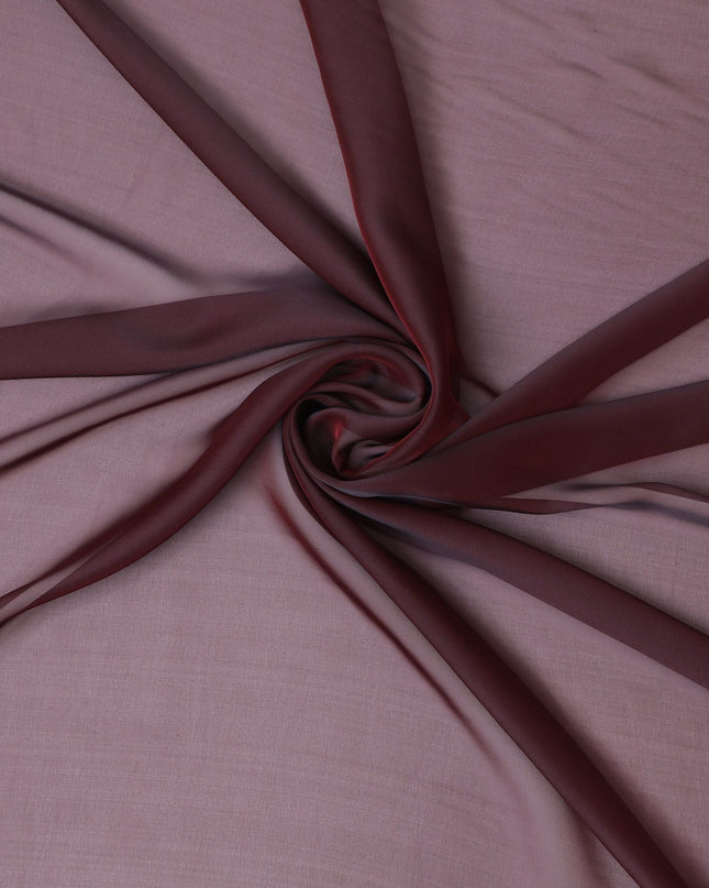 قماش شيفون حريري باللون العنابي الغني - اشتر عبر الإنترنت، بعرض 110 سم، نسيج متغير رائع، صناعة كورية جنوبية-D18148