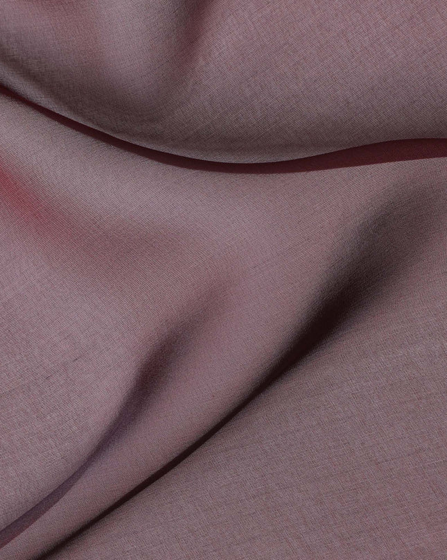 قماش شيفون حريري باللون العنابي الغني - اشتر عبر الإنترنت، بعرض 110 سم، نسيج متغير رائع، صناعة كورية جنوبية-D18148