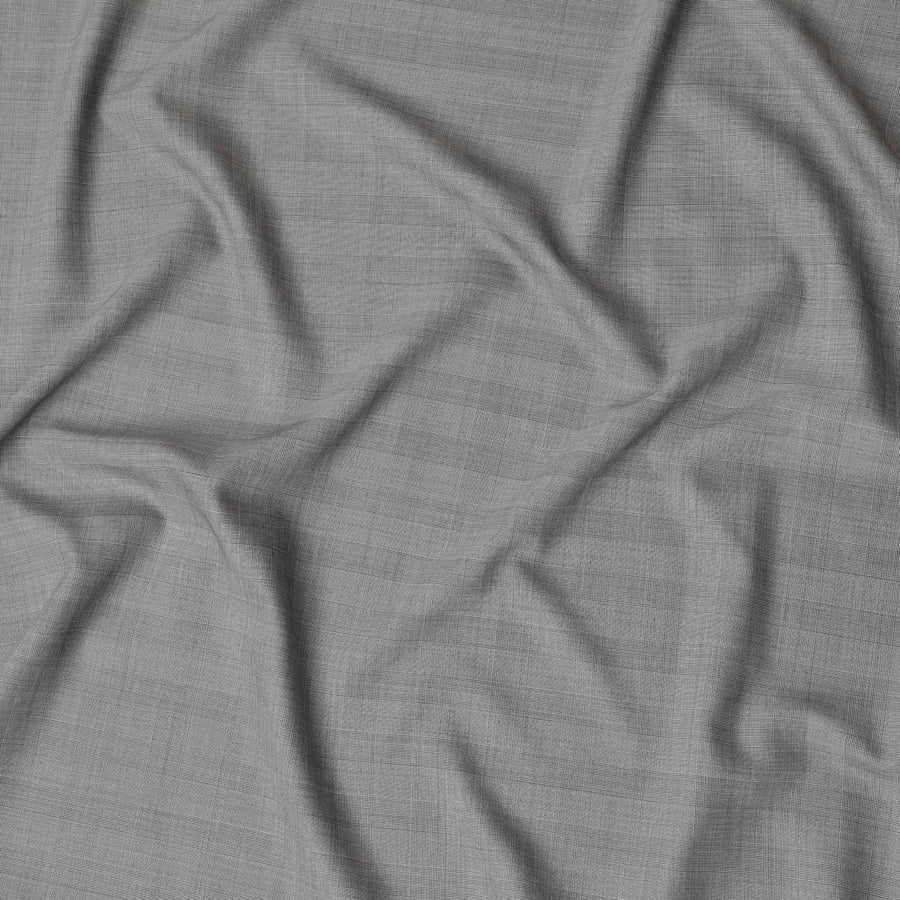 نسيج صوف رمادي فاتح متطور سوبر 150 - نسج إيطالي فاخر، بعرض 150 سم - D18245