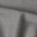 Elegant Silver Grey Super 120's Wool Fabric - British Tailoring, 150cm Wide - D18256