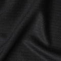 نسيج صوف فاخر أسود غامق سوبر 150 - نسج بريطاني بارع، عرض 150 سم - D18260