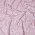 Whimsical Springtime Cotton Voile Fabric - 110cm Wide, Delicate Floral Print from India-D18530 Regal Fabrics