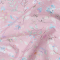 Whimsical Springtime Cotton Voile Fabric - 110cm Wide, Delicate Floral Print from India-D18530 Regal Fabrics