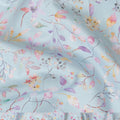 Spring Whisper Cotton Voile Fabric - 110cm Wide, Pastel Botanical Print from India-D18532 Regal Fabrics