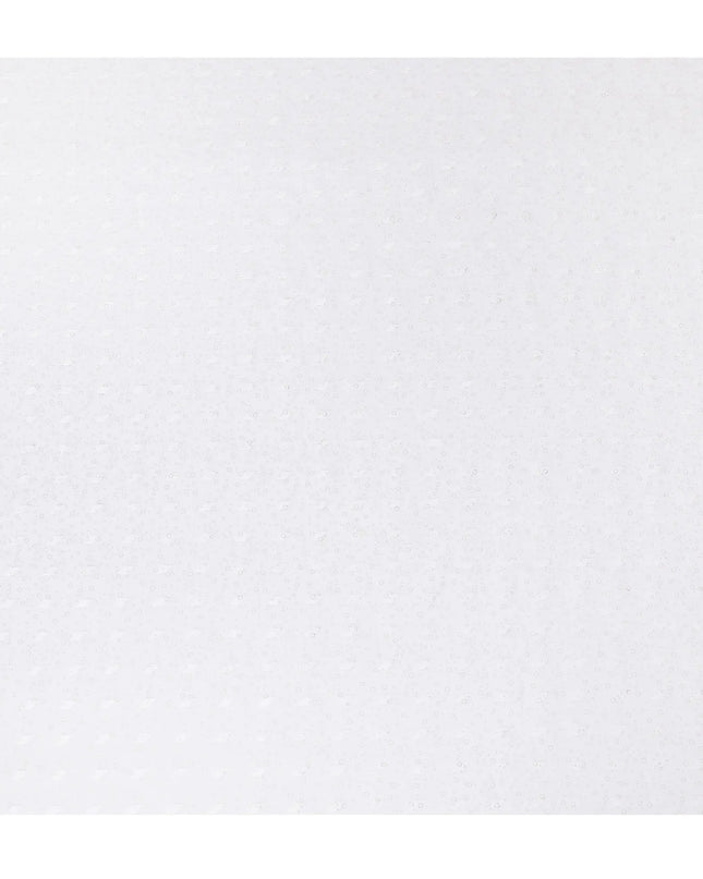 White cotton voile fabric with gold foil and jacquard in abstract design-D15746 Regal Fabrics