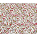 Cream Premium pure silk crepe fabric with multicolor print in floral design-D16694