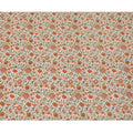 Cream Premium pure silk crepe fabric with multicolor print in floral design-D16706 Regal Fabrics