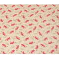 Light peach Premium pure silk crepe fabric with multicolor print in floral design-D17198 Regal Fabrics