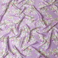 Lavender Whisper Satin Fabric: A Gentle Embrace - D17628