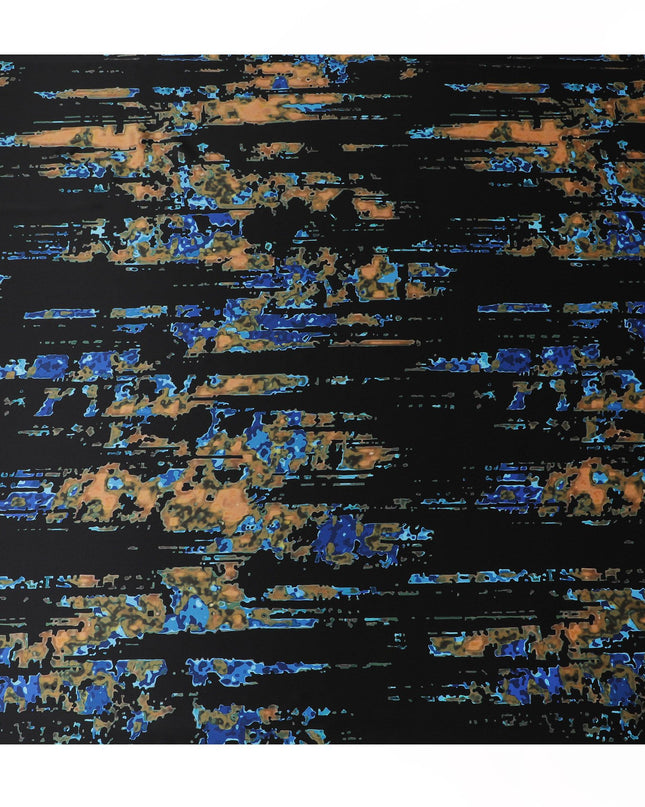 Black Satin Fabric: Bold and Beautiful - D17631