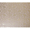 Golden Beige Pure Silk Chiffon Fabric with Metallic Gold Lurex, 110cm Width - Exclusive from South Korea-D17897