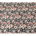 Botanical Blush Viscose Crepe Fabric - 110cm Width - Buy Online for Fashionable Garments-D18217