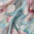 Serene Blossom Viscose Crepe Fabric - 110cm Wide - Soft Draping Quality - Shop Online-D18219 Regal Fabrics