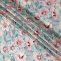 Serene Blossom Viscose Crepe Fabric - 110cm Wide - Soft Draping Quality - Shop Online-D18219 Regal Fabrics