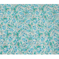 Azure Meadow Viscose Crepe Fabric - 110cm Wide - Spring Freshness for Stylish Wardrobes - Buy Online-D18231