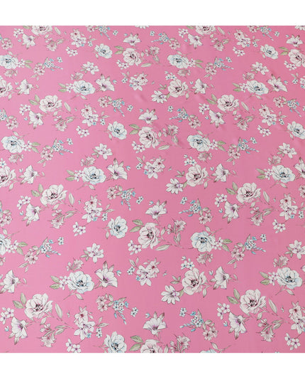 قماش الساتان الحريري Rose Garden - صناعة إيطالية، بعرض 140 سم - شراء أقمشة فاخرة عبر الإنترنت-D18318