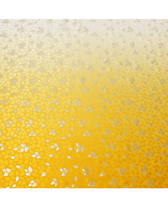 قماش ساتان حريري بأوراق مضيئة للطاقة الشمسية - طباعة مذهبة، عرض 140 سم - شراء حصري عبر الإنترنت من كوريا الجنوبية-D18332