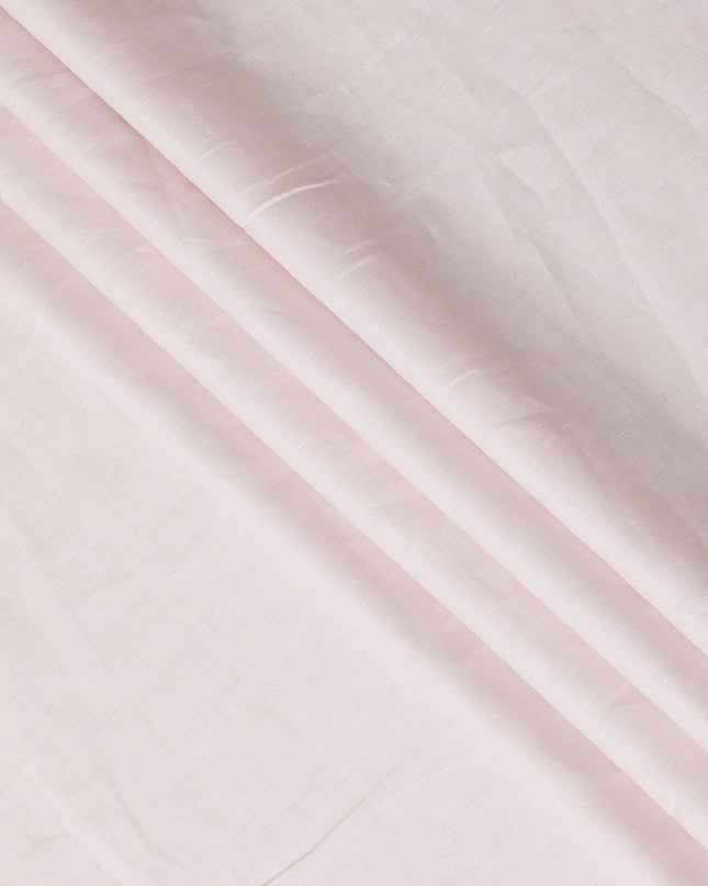Light pink Plain Premium pure linen fabric 60Lea-D15879