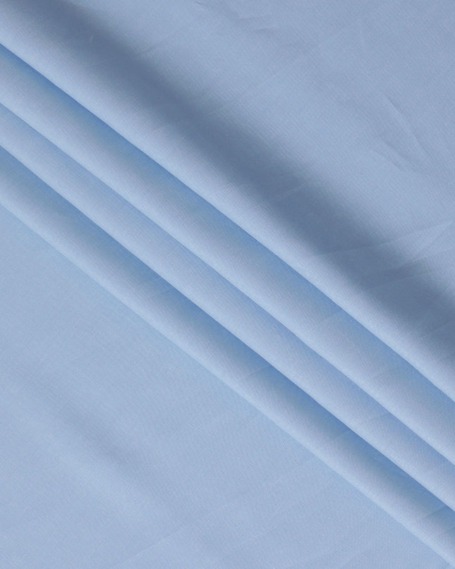 قماش كتان نقي ممتاز باللون الأزرق الفاتح 60Lea-D15881