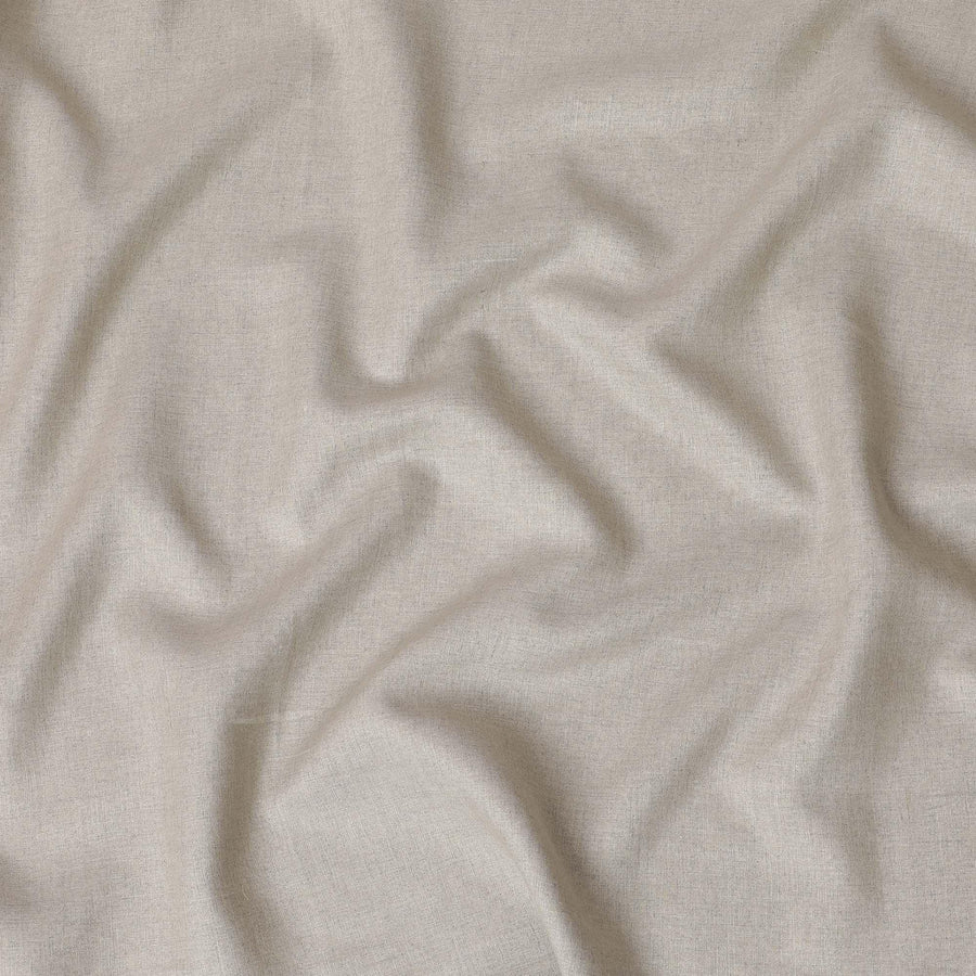 Beige Plain Premium pure linen fabric 60Lea-D15882
