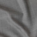 Grey Premium pure Italian Super 150's all wool suitn fabric in checks design-D16462