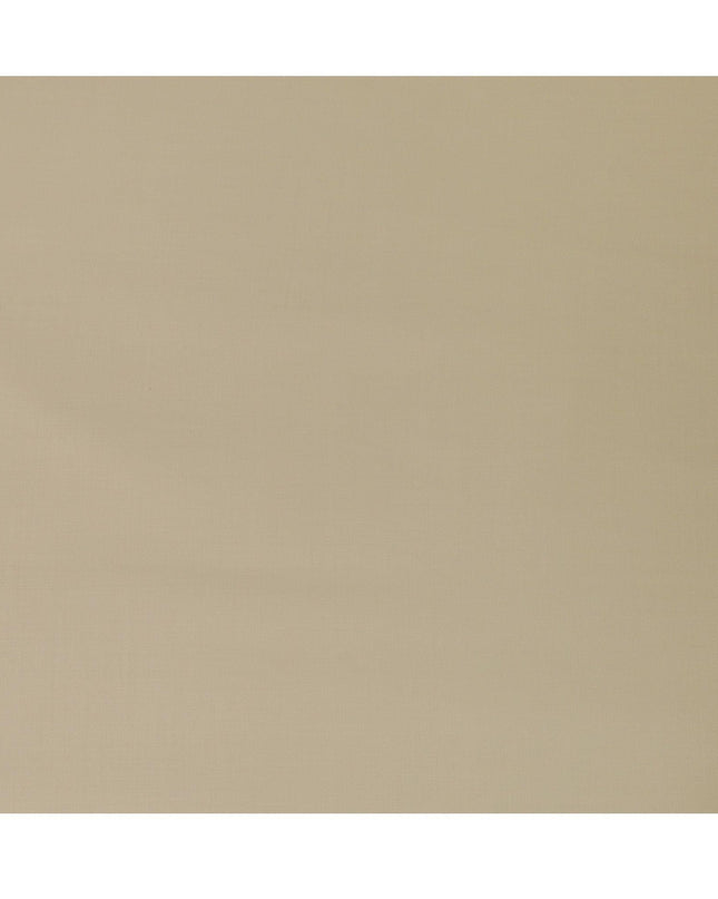 Beige Plain Premium pure Italian Super 150's wool suiting fabric-D16467
